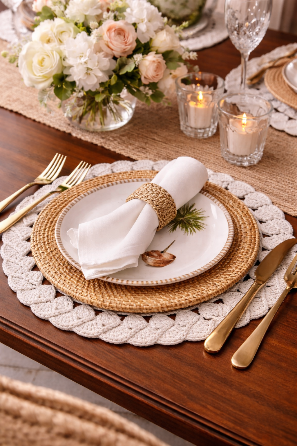 Kit 4 Sousplat Trama Elegance - Imagem 2